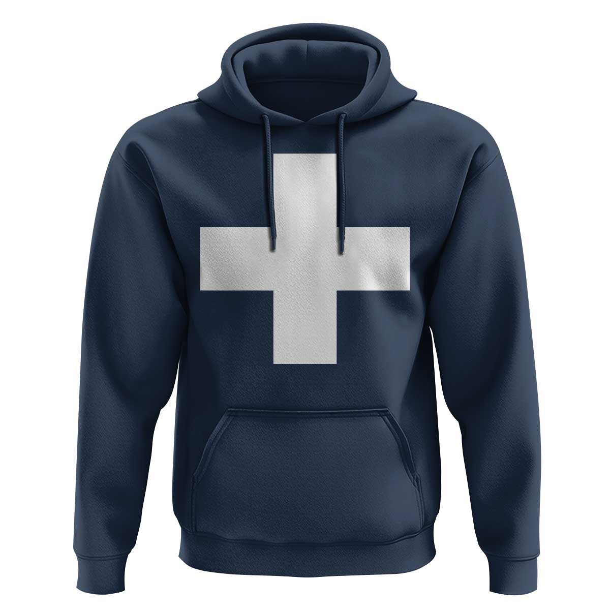 Swiss Vintage Cross Flag Switzerland Hoodie