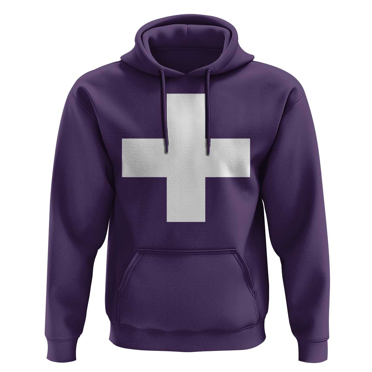 Swiss Vintage Cross Flag Switzerland Hoodie