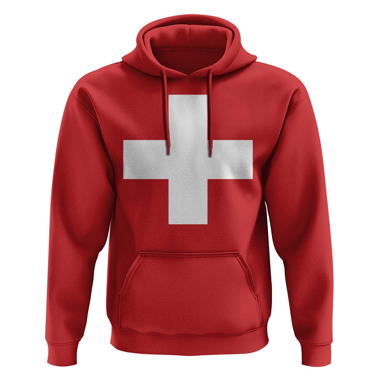 Swiss Vintage Cross Flag Switzerland Hoodie