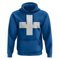 Swiss Vintage Cross Flag Switzerland Hoodie