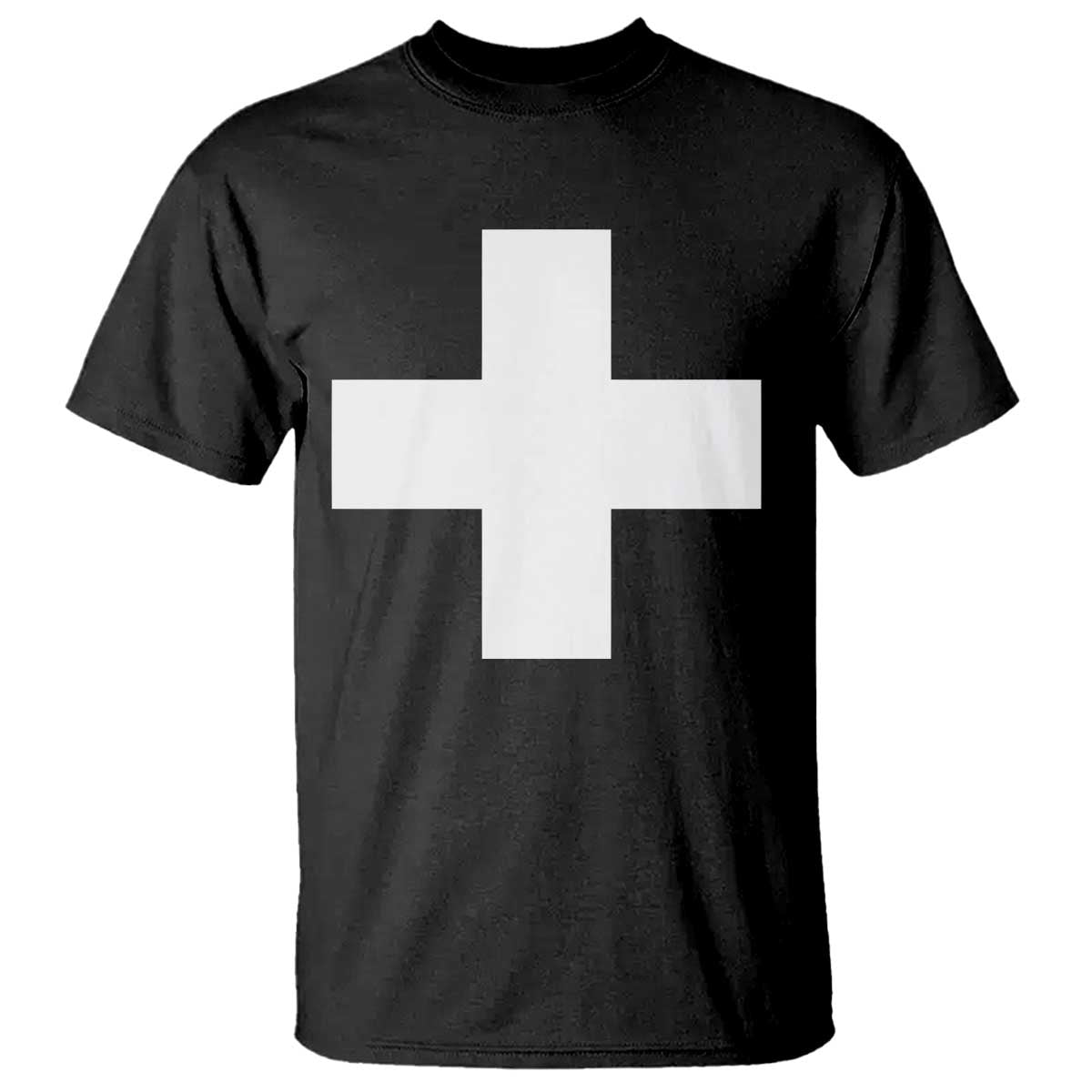 Swiss Vintage Cross Flag Switzerland T Shirt
