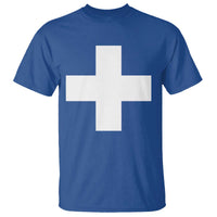 Swiss Vintage Cross Flag Switzerland T Shirt