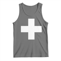 Swiss Vintage Cross Flag Switzerland Tank Top
