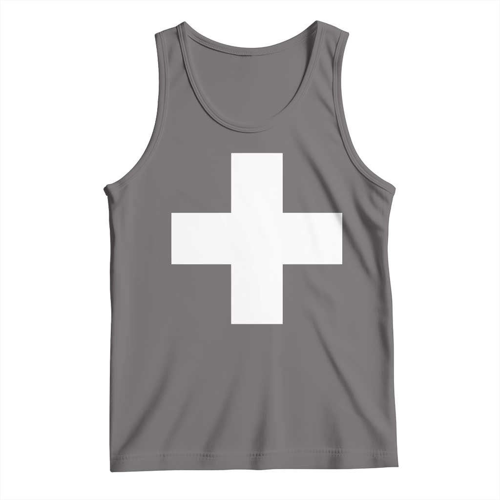 Swiss Vintage Cross Flag Switzerland Tank Top