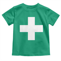 Swiss Vintage Cross Flag Switzerland Toddler T Shirt