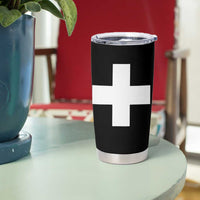 Swiss Vintage Cross Flag Switzerland Tumbler Cup