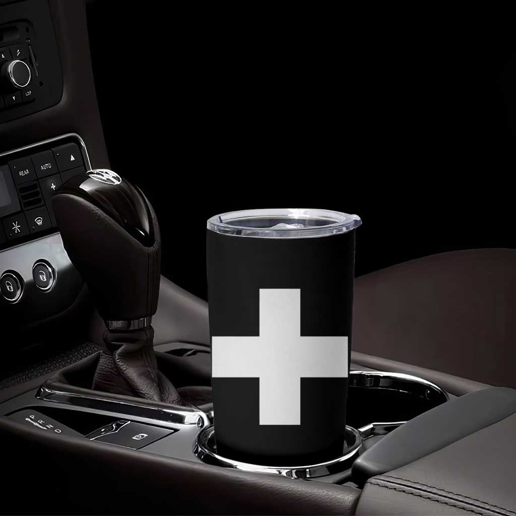 Swiss Vintage Cross Flag Switzerland Tumbler Cup