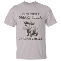 Funny Capybara T Shirt Retro Smart Fella Capybara Vintage 90s - Wonder Print Shop