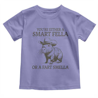 Funny Capybara Toddler T Shirt Retro Smart Fella Capybara Vintage 90s