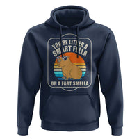 Funny Capybara Hoodie Vintage Retro Rodent Dont Be Worry Be Capy