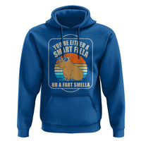 Funny Capybara Hoodie Vintage Retro Rodent Dont Be Worry Be Capy