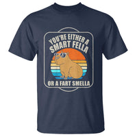 Funny Capybara T Shirt Vintage Retro Rodent Dont Be Worry Be Capy - Wonder Print Shop