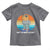 Funny Capybara Toddler T Shirt Vintage Rodent Dont Be Worry Be Capy Chill Capybara
