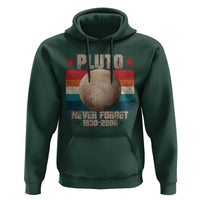 Pluto Never Forget 1930-2006 Planet Hoodie Funny Vintage Retro Astronomy Space