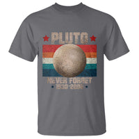 Pluto Never Forget 1930-2006 Planet T Shirt Funny Vintage Retro Astronomy Space - Wonder Print Shop
