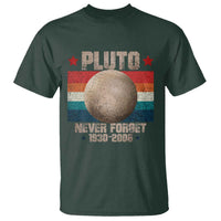 Pluto Never Forget 1930-2006 Planet T Shirt Funny Vintage Retro Astronomy Space - Wonder Print Shop