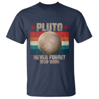 Pluto Never Forget 1930-2006 Planet T Shirt Funny Vintage Retro Astronomy Space - Wonder Print Shop