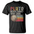Never Forget Pluto T Shirt Retro Style Funny Space Science - Wonder Print Shop