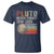 Never Forget Pluto T Shirt Retro Style Funny Space Science - Wonder Print Shop