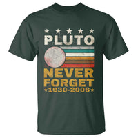 Never Forget Pluto T Shirt Retro Style Funny Space Science 1930-2006 - Wonder Print Shop