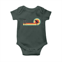 Disc Golf Retro Baby Onesie Vintage Frisbee Golf Player