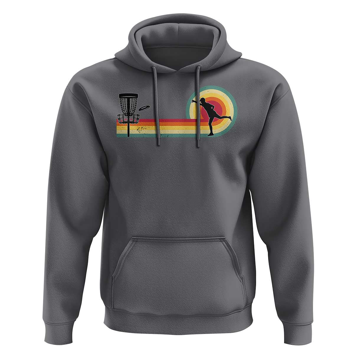 Disc Golf Retro Hoodie Vintage Frisbee Golf Player