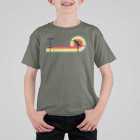 Disc Golf Retro T Shirt For Kid Vintage Frisbee Golf Player - Wonder Print Shop