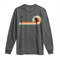 Disc Golf Retro Long Sleeve Shirt Vintage Frisbee Golf Player