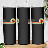 Disc Golf Retro Skinny Tumbler Vintage Frisbee Golf Player