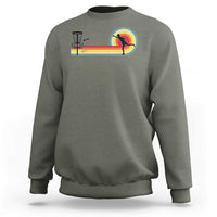 Disc Golf Retro Sweatshirt Vintage Frisbee Golf Player - Wonder Print Shop