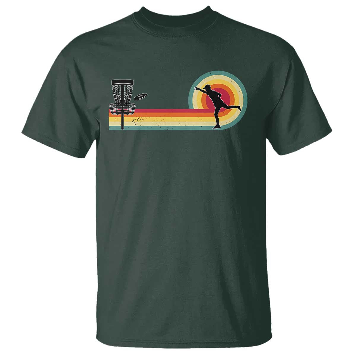 Disc Golf Retro T Shirt Vintage Frisbee Golf Player - Wonder Print Shop