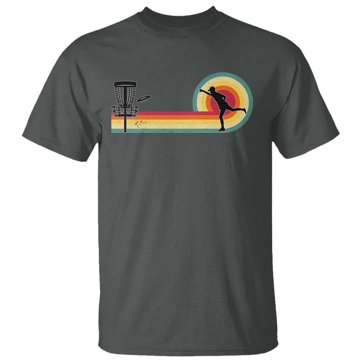 Disc Golf Retro T Shirt Vintage Frisbee Golf Player - Wonder Print Shop
