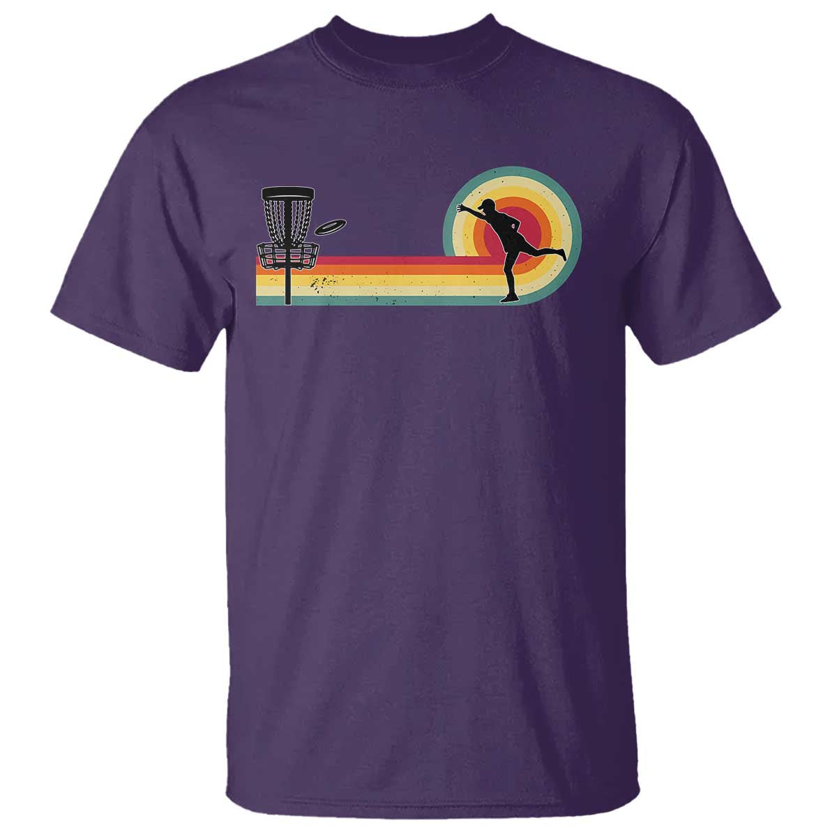 Disc Golf Retro T Shirt Vintage Frisbee Golf Player - Wonder Print Shop