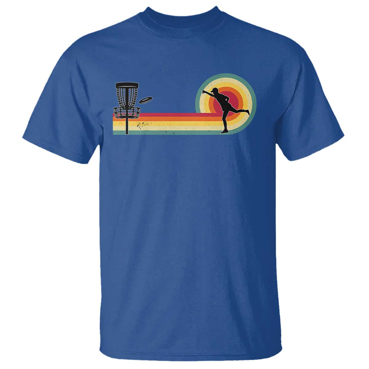 Disc Golf Retro T Shirt Vintage Frisbee Golf Player - Wonder Print Shop