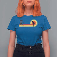 Disc Golf Retro T Shirt For Women Vintage Frisbee Golf Player - Wonder Print Shop