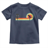Disc Golf Retro Toddler T Shirt Vintage Frisbee Golf Player