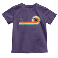 Disc Golf Retro Toddler T Shirt Vintage Frisbee Golf Player