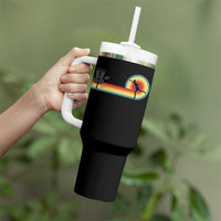 Disc Golf Retro Tumbler With Handle Vintage Frisbee Golf Player