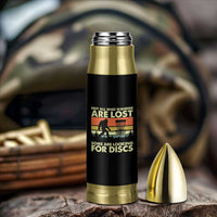 Funny Disc Golf Bigfoot Bullet Tumbler Vintage Sasquatch Sports Golfer Dad Frisbee - Wonder Print Shop