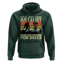 Funny Disc Golf Bigfoot Hoodie Vintage Sasquatch Sports Golfer Dad Frisbee - Wonder Print Shop