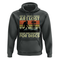 Funny Disc Golf Bigfoot Hoodie Vintage Sasquatch Sports Golfer Dad Frisbee - Wonder Print Shop