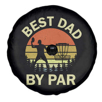 Best Dad By Par Disc Golf Spare Tire Cover American Camouflage Flag