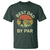 Best Dad By Par Disc Golf T Shirt American Camouflage FlaG - Wonder Print Shop