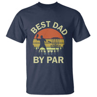 Best Dad By Par Disc Golf T Shirt American Camouflage FlaG - Wonder Print Shop
