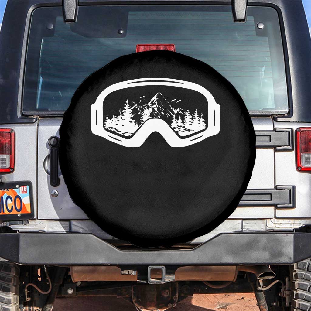 Skiing Spare Tire Cover Skiing Goggles Snow Wintersport Ski Snowboard