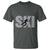 Cool Distressed Skiing T Shirt for Skiers - Wonder Print Shop
