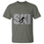 Cool Distressed Skiing T Shirt for Skiers - Wonder Print Shop