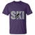 Cool Distressed Skiing T Shirt for Skiers - Wonder Print Shop