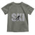 Cool Distressed Skiing Toddler T Shirt for Skiers