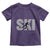 Cool Distressed Skiing Toddler T Shirt for Skiers
